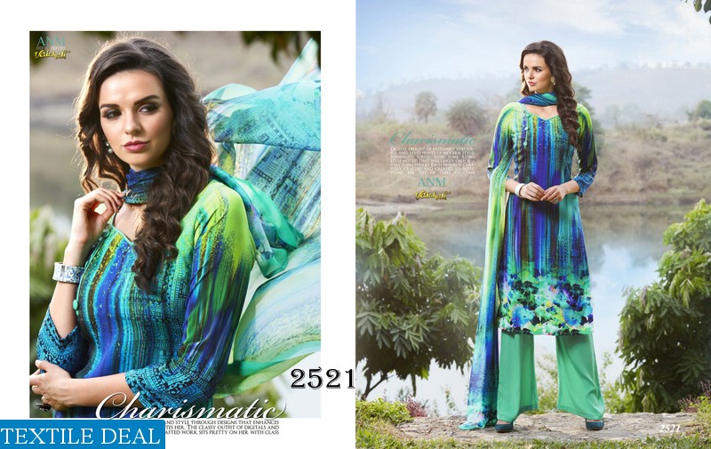 vaishali anm 2500 series Wholesale crepe digital dress material